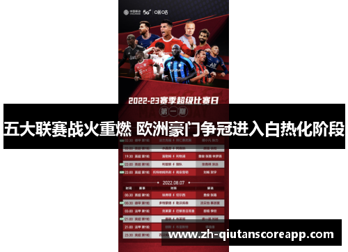 五大联赛战火重燃 欧洲豪门争冠进入白热化阶段